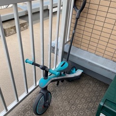手押し三輪車の画像