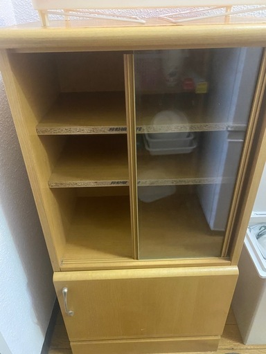 食器棚 (ひで) 杁ヶ池公園の家具の中古あげます・譲ります｜ジモティーで不用品の処分