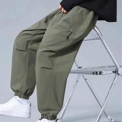 新品　メンズ ロングパンツ
S の画像