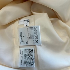 NATURAL BEAUTY BASIC　シフォン ×ラメツィードドッキングワンピース レディース　Mサイズの画像