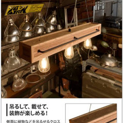 ボタニックカフェ3ペンダントライトの画像