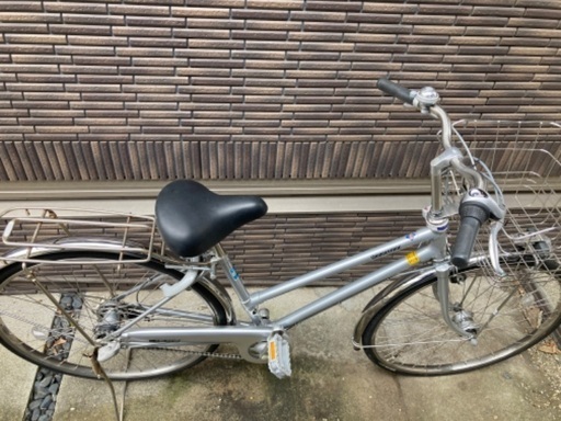 女性に人気！ 美品】ブリヂストン キャスロング通学自転車 長森 (38) 26インチ 自転車本体