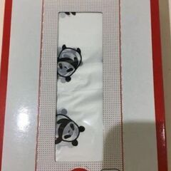 【新品】かわいいパンダのマチ付き手さげポリ袋 50枚入×24箱の画像