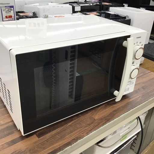 #B-14【ご来店頂ける方限定】TWINBIRDの電子レンジです