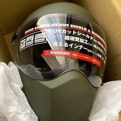 未使用フルフェイスヘルメットIS728の画像