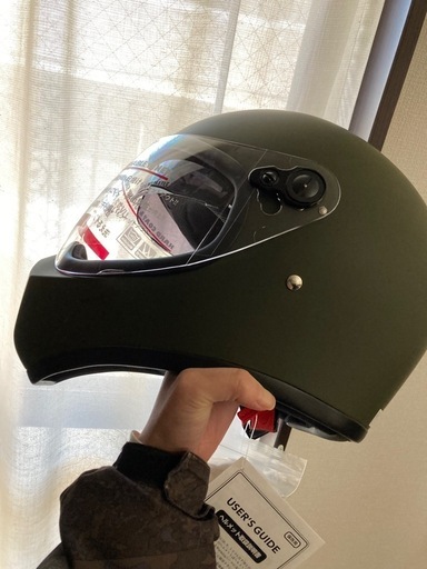 未使用フルフェイスヘルメットIS728 (山田) 賀来のバイクの中古