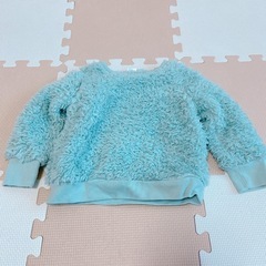 90cm BabyGap ふわふわトップス①