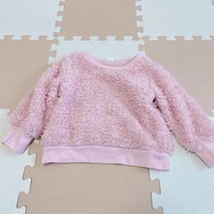 90cm BabyGap ふわふわトップス②
