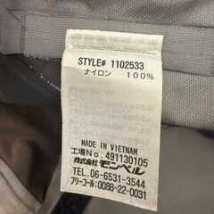 モンベル ダイナアクション パーカ Men's Lサイズ ネイビーの画像