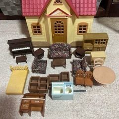 シルバニアファミリー2軒ハウスの画像