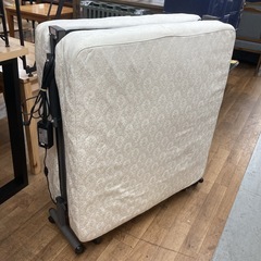 S705 ⭐ IRISOHYAMA アイリスオーヤマ 折り畳み電動ベッド 幅101cm USED 綺麗 動作確認済の画像