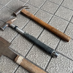 ノコギリ、トンカチ、きりの画像