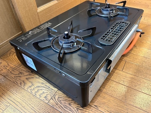リンナイ2口ガスコンロLPガス用 (ヒロ) 番田の調理器具《ガステーブル》の中古あげます・譲ります｜ジモティーで不用品の処分