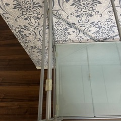 無印良品ガラス天板の画像
