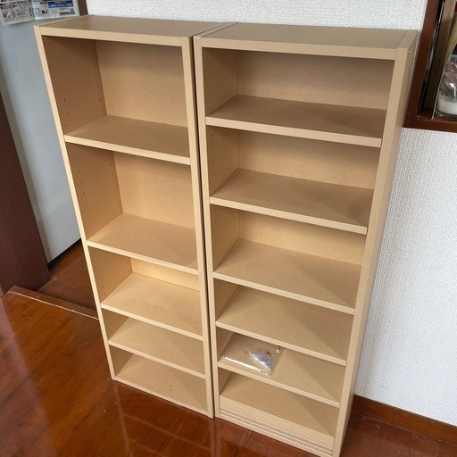 【美品】高さ調整可能　収納棚