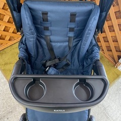 【愛品館江戸川店】カトージ 二人でゴー 2022年製 2人乗りベビーカー ID:110-025301-007の画像