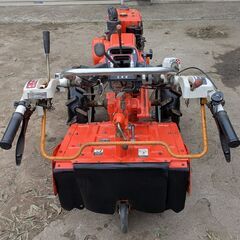 鹿児島発　クボタ　7.5馬力　セル始動ディーゼルエンジン耕うん機KRA75 タイヤ極上 バッテリー新品の画像