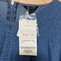 デニムワンピの画像