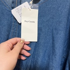 デニムワンピの画像