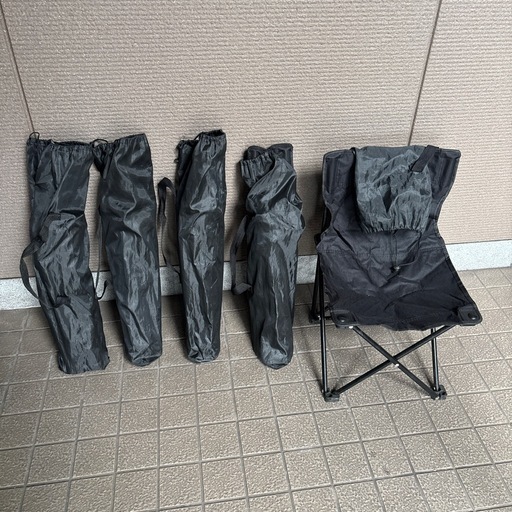 アウトドア　椅子　5つセット