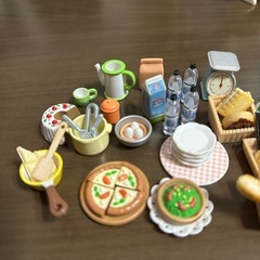 シルバニア🐰キッチン用具、食べ物まとめての画像