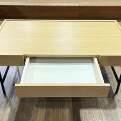 家具 生活家具 UNICO　ローテーブル　ナチュラル×ブラックの画像