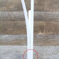 札幌市/清田区 CANDE HOUSE/カンディハウス スプリンター コートスタンド ホワイト 旭川家具の画像