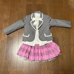 120サイズ入学式フォーマルスーツ制服