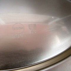 HNH 鍋 両手鍋 30cm 蓋付き 業務用 調理器具 厨房機器 厨房 キッチン ナベ 苫小牧西店の画像