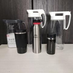 ピッチャー、蓋つきタンブラー、ステンレスボトル、蓋つきマグ