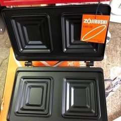 NO：3279 値下げ象印ホットサンドメーカー‼️  ２枚焼き❣️  未使用品の画像