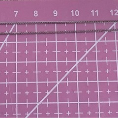 【天然石】パープルセルカドニーのクローバーペンダントの画像