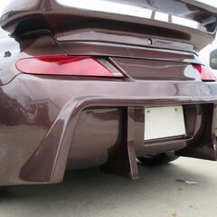 三菱	　ＦＴＯ　ＧＰＸ ５ＭＴ　オールペイント車　ヴェルサイドＦエアロ／Ｒウイング　エアロクラフトカゼＲエアロ／Ｆフェンダー　社外Ｆ１８ＡＷ／Ｒ１９ＡＷ　車高調　社外マフラー　ナビ　ＥＴＣの画像