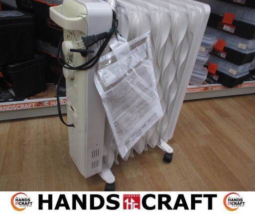 アイリス KWOH-120C オイルヒーター 18年製 中古品 説明書付き 【ハンズクラフト宜野湾店】