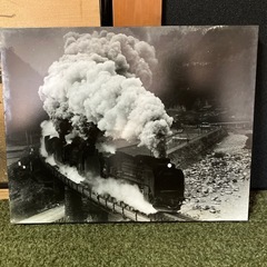 伯備線 三重連　写真パネル