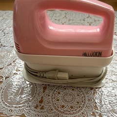 TESCOM ・PALCOOKIN  ハンドミキサー ピンク 。...