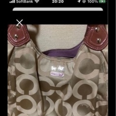 coachハンドバッグの画像