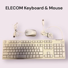 ELECOM エレコム キーボード マウス セット 有線USB接続