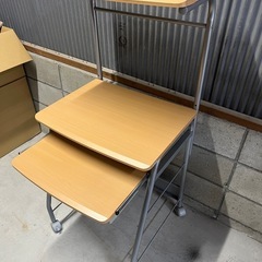 パソコンデスク　棚　机