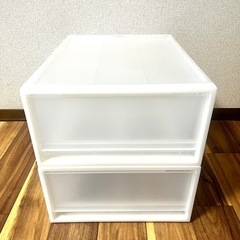 無印良品　ポリプロピレン収納ケース小　2つセット