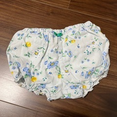 ユナイテッドアローズ 花柄フリル付きパンツ 85cm