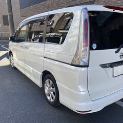 23年 C26 セレナハイウェイスター 　8年3月　15万2千ｋｍ　即乗り可　両側パワスラ　バックモニター　スマートキー　プッシュスタートの画像