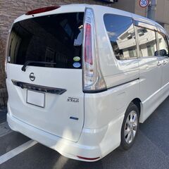 23年 C26 セレナハイウェイスター 　8年3月　15万2千ｋｍ　即乗り可　両側パワスラ　バックモニター　スマートキー　プッシュスタートの画像