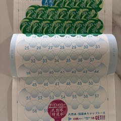 ワンウェイウォーター　天然水•特選水プレゼント応募用紙