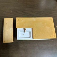 シルバニア🐰カウンターキッチン椅子付きの画像