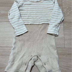 LIMITED EDITION 長袖カバーオール 80cm アイボリーの画像