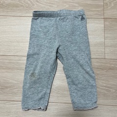 babyGAP グレー レギンス 6-12ヶ月 汚れ・記名あり