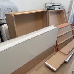ニトリのダブルベッドの画像