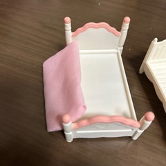 シルバニア🐰ベッド2個セットの画像