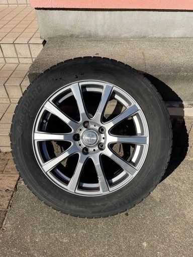 スタッドレスタイヤ、アルミホイール4本セット　ヨコハマアイスガード